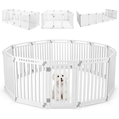 Plastic Dog Playpen, Pet Puppy Play Pen