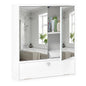 Bathroom Mirror Cabinet, Wall Mounted Storage Cupboard