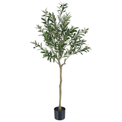 150 cm Artificial Olive Tree with 24 Olive Fruits and 576 Silk Leaves