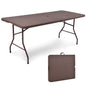 182cm Outdoor Folding Camping Table with Carrying Handles