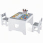 Kids Table and Chair Set, Wooden Children Activity Table