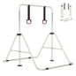 Folding Gymnastics Bar, Height Adjustable Horizontal Kip Bars with Anti-slip Base