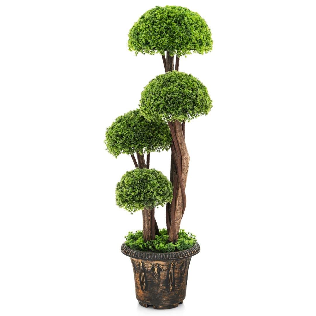 90cm Artificial Cypress Tree with Pot