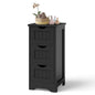 Bathroom Floor Cabinet with 3 Drawers and Cut-Off Handle