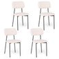 Modern Linen Fabric Dining Chair Set of 4