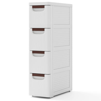 3/4/5-Drawer Narrow Storage Cabinet for Small Space