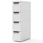 3/4/5-Drawer Narrow Storage Cabinet for Small Space