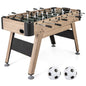 137cm Foosball Table Arcade Soccer Game Table with 2 Balls and 26 Players