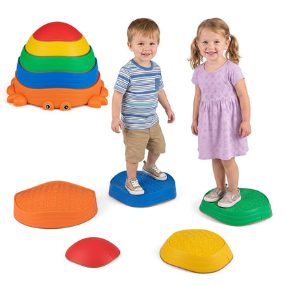 Kids Stepping Stones, Stackable Balance Blocks