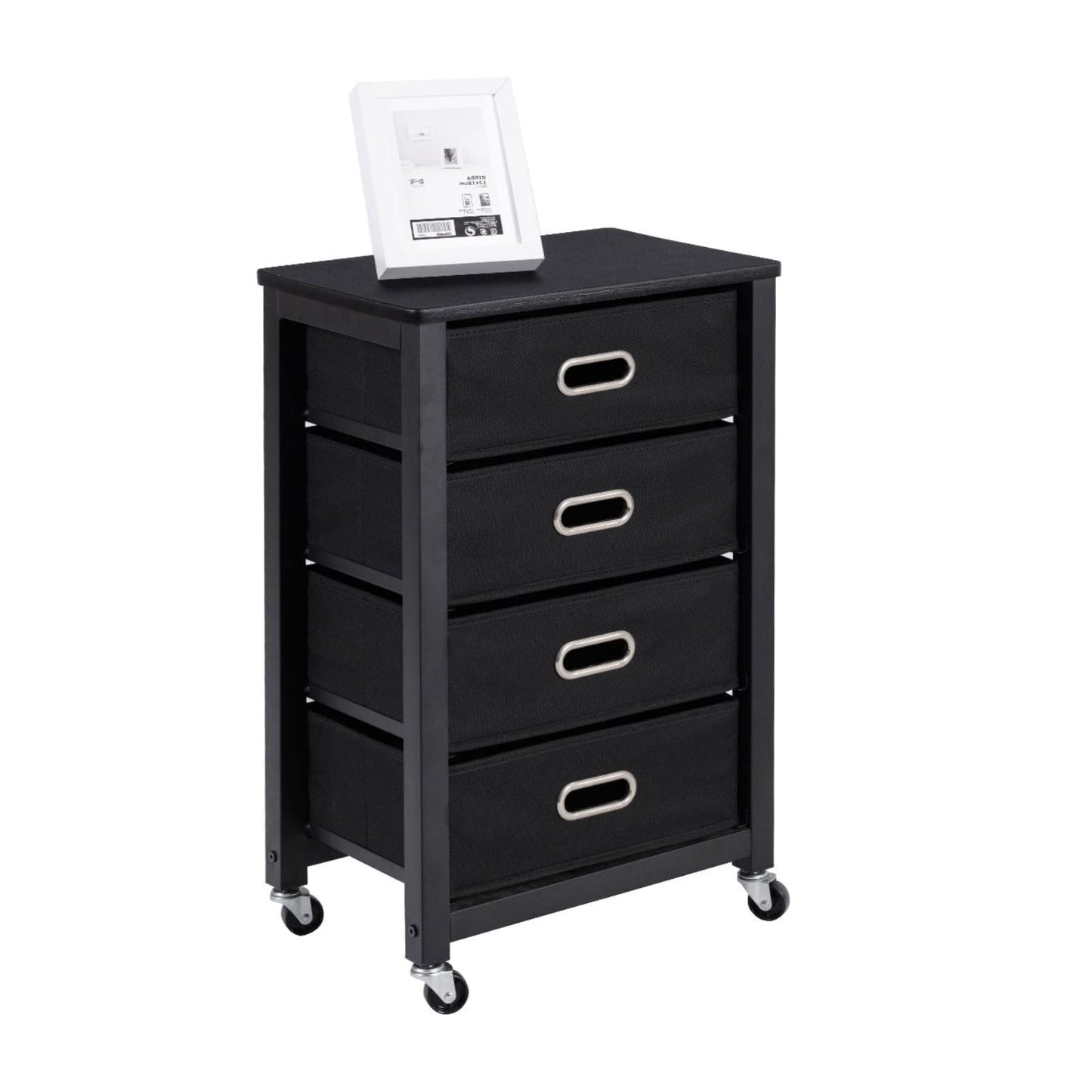Mobile Filing Cabinet with 4 Drawers