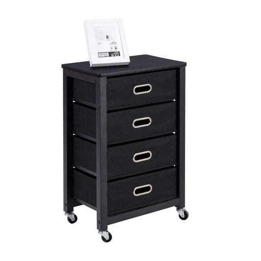Mobile Filing Cabinet with 4 Drawers