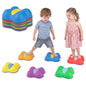 Kids Stepping Stones, Stackable Balance Blocks