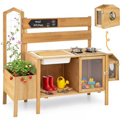 Mud Kitchen, Outdoor Kids Play Kitchen
