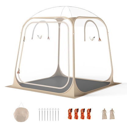 Pop up Bubble Tent, All Weather Sport Shelter Screen House with Carrying Bag