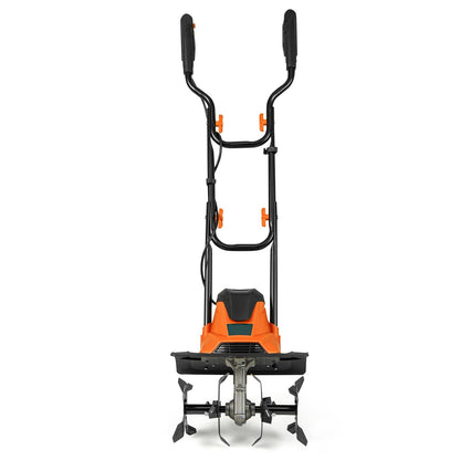 Electric Garden Tiller, 1200W/750W Powerful Soil Cultivator Rotavator with 36cm/32cm Tilling Width