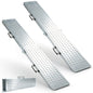 Folding Loading Ramps and 400 KG Capacity 2-Pack Multi-Use Ramps with Handles for Pickup Truck and Trailer