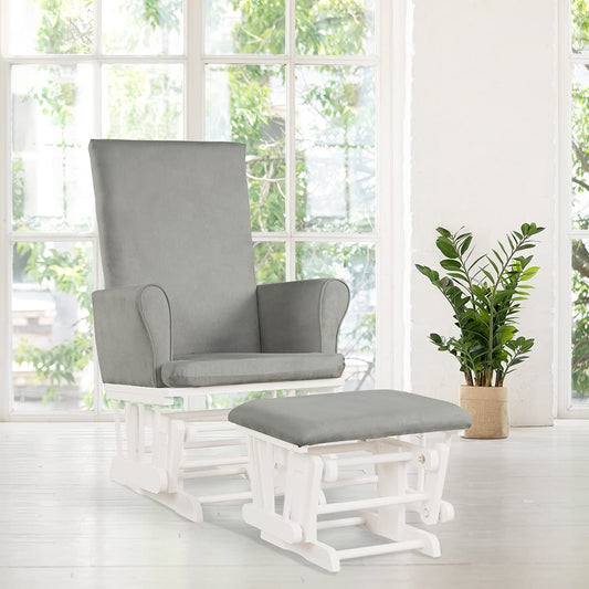Reclining Maternity Chair with Padded Cushions