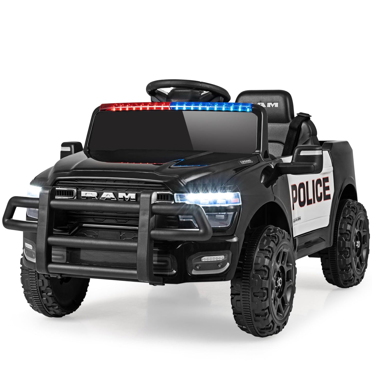 12V Kids Ride on Car with Remote Control, Lights