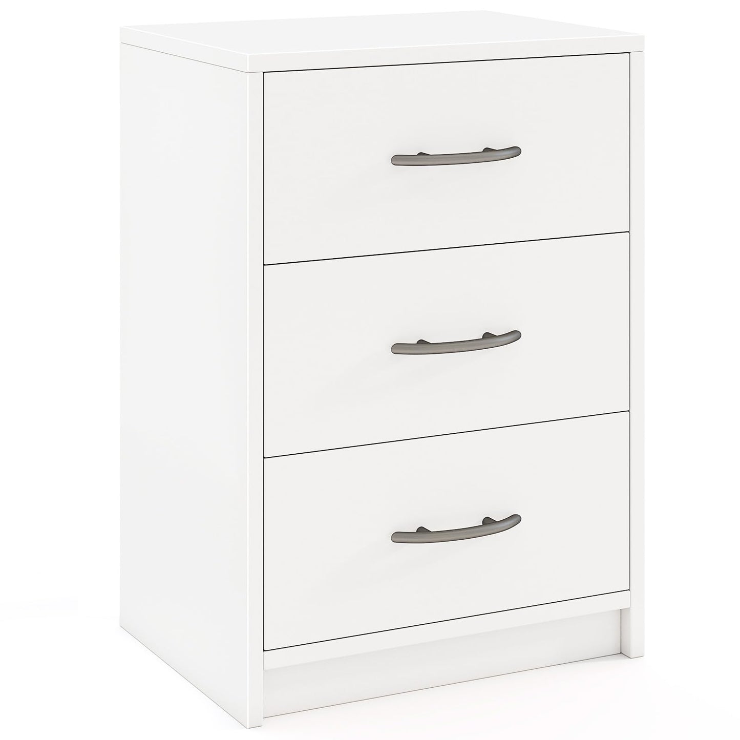 3-Drawer Nightstand with Storage for Living Room Bedroom