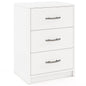 3-Drawer Nightstand with Storage for Living Room Bedroom