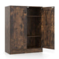 Wooden Storage Cabinet, Freestanding Buffet Sideboard with Doors & Shelves