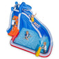 Inflatable Bouncy Castle, Jumper House Water Pool Slide Activity Center with Water Slide