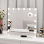 Hollywood Vanity Mirror with with 3 Color Lighting Modes for Tabletop
