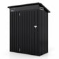 5 x 3FT Metal Garden Storage Shed with PC Panel & Lockable Door
