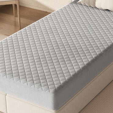 Twin/Queen/King Size Luxury Super Soft Velvet Mattress Protector