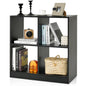 4-cube Wooden Storage Cabinet with Anti-Toppling Device