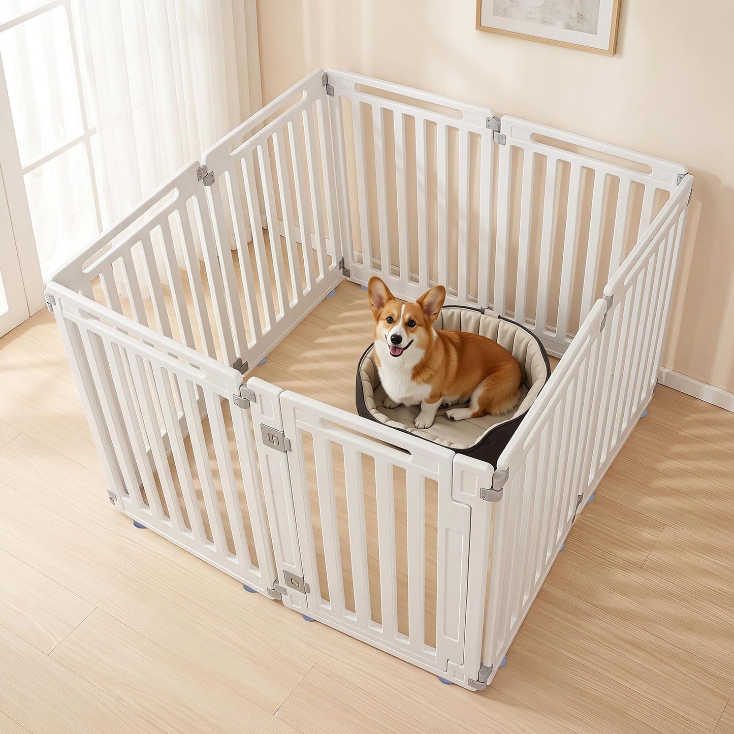 Plastic Dog Playpen, Pet Puppy Play Pen