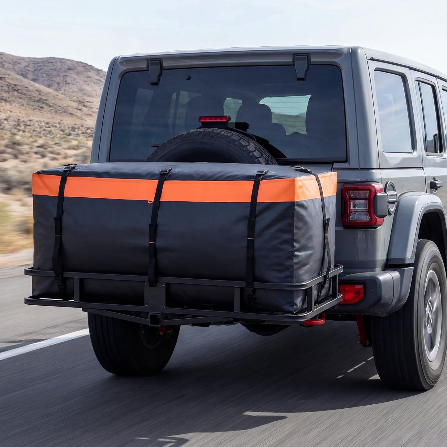 455/550L Hitch Mount Cargo Carrier Bag
