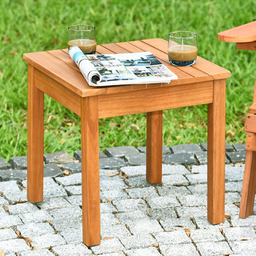 Outdoor Acacia Wood Side Table