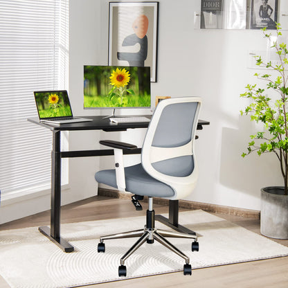 Ergonomic Computer Table and Workstation With USB Charging Port