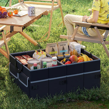 Car Trunk Organizer 48L Collapsible Cargo Storage Box