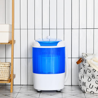 GiantexUK 2-in-1 Mini Washing Machine, Single Tub Washer and Spin Dryer