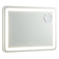 LED Makeup Mirror | 10X Magnification, 3-Color Dimmable