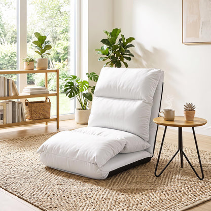 2-In-1 Adjustable Single Lazy Sofa Bed Chair