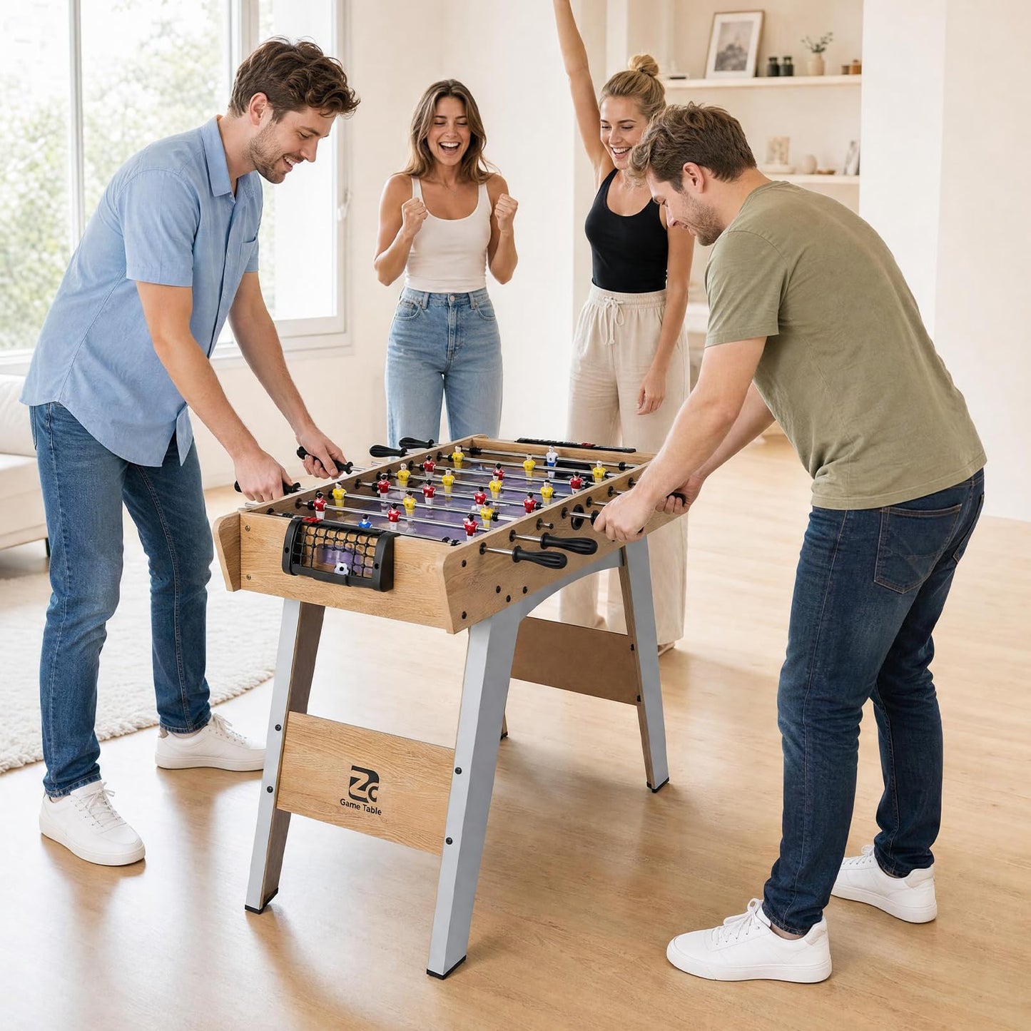 Mini Foosball Table, Kids Table Top Football Game