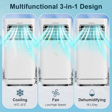 4 in 1 Portable Air Conditioner (7000BTU) [Energy Class A]