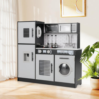 Play Kitchen Toy Set with Oven and Washing Machine for Aged 3+ Years Old