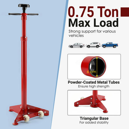 0.75 Ton Under Hoist Stand with Dual Height Adjustment