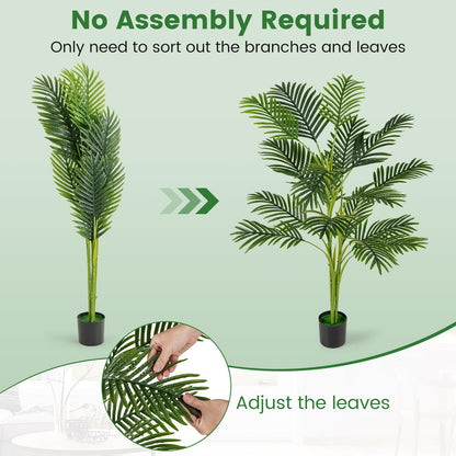1.2M Artificial Palm Paradise Plant Large Fake Potted Tree