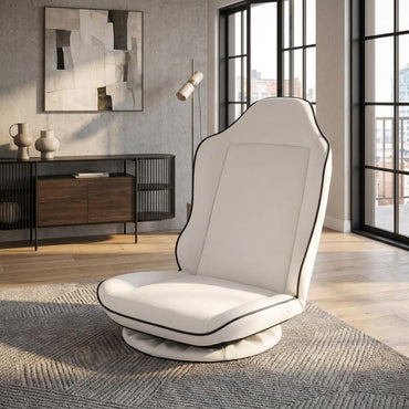 Folding Floor Chair with6-Position Adjustable Backrest
