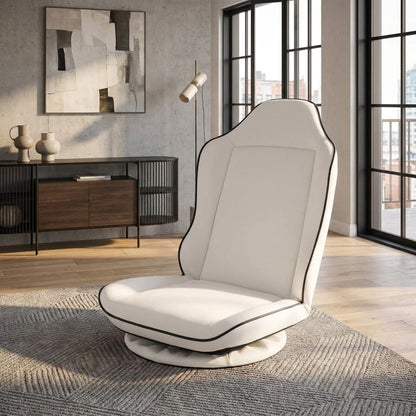 Folding Floor Chair with6-Position Adjustable Backrest