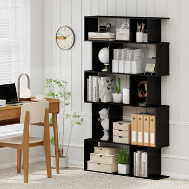 Home Office Industrial Decorative Bookshelf Display Stand Rack