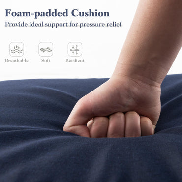 182x59cm Garden Recliner Cushions Chaise Sunlounger Replacement Pad