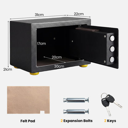 Security Safe Box, Electronic Safety Cabinet with Digital Keypad