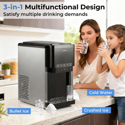 3-in-1 Water Dispenser with 20 kg Daily Output and Auto Add Water