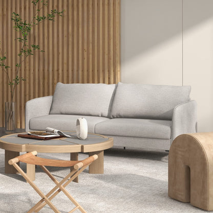 Modern Loveseat 3-Seater Upholstered Sofa with Washable Cushion Covers